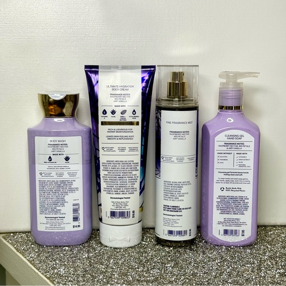 Bath & Body Works Butterfly Body Wash Lotion Hand Soap Gift Set Nwt - Picture 4 of 5